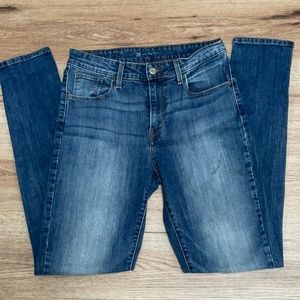 Levis High Rise Skinny Jeans